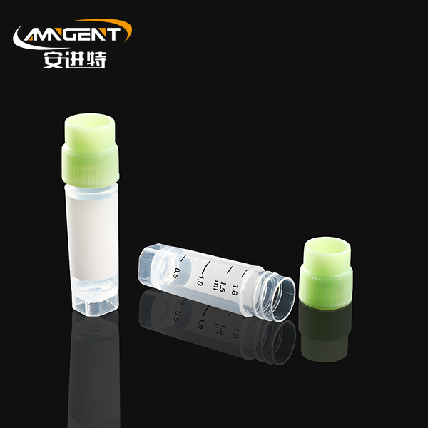 Fiole criogenice 1,8 ml verde